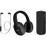 Ausinės Toshiba Triple Pack HSP-3P19-II juodos
