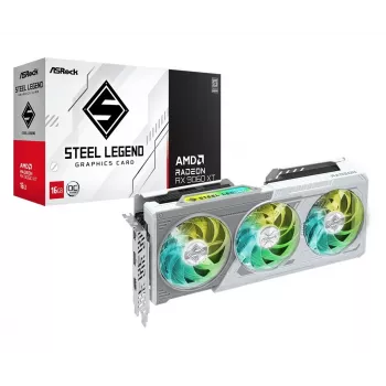 ASRock AMD Radeon RX 9060 XT Steel Legend 16GB OC vaizdo plokštė