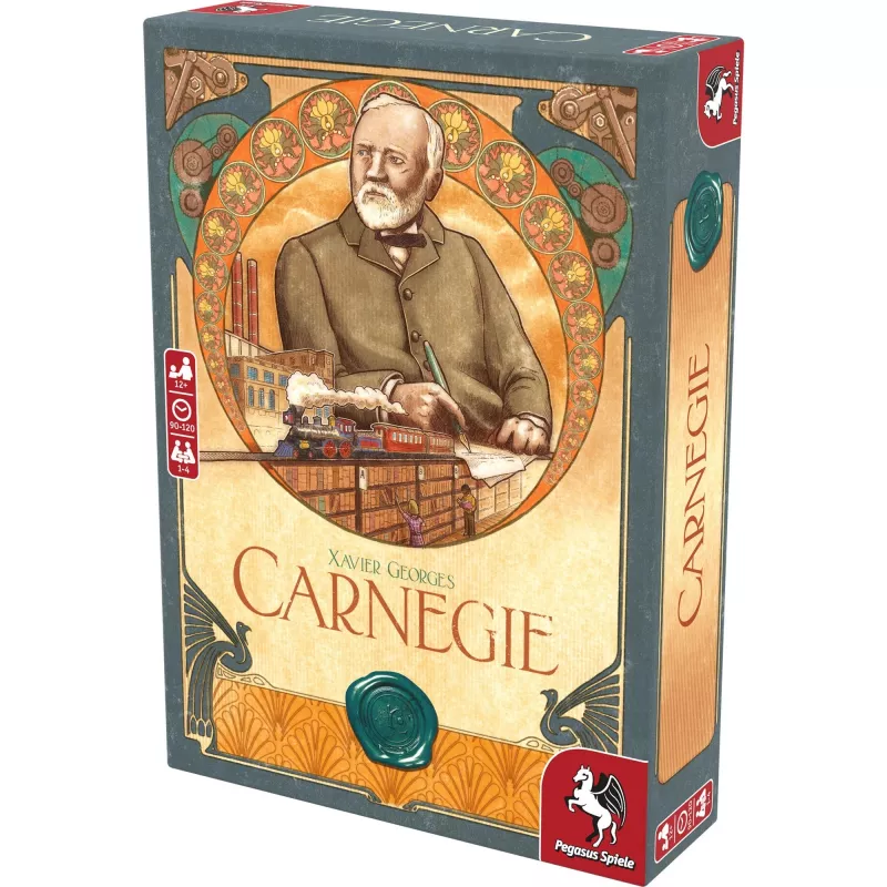 Pegasus Spiele Carnegie stalo žaidimas – ekonomikos strategija