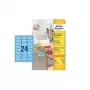 Lipnūs etiketės lapai Avery L6032-20 mėlyni 63,5x33,9 mm 480 vnt.