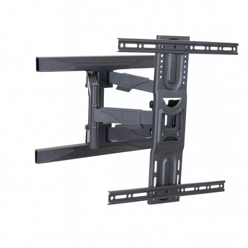 Sieninis TV laikiklis ART LCD/LED 40–75 col., iki 45 kg, pakreipiamas ir pasukamas, aukštis 52–380 mm, max VESA 600x400