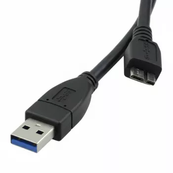 ROLINE USB 3.0 laidas – USB A (vyriškas) – Micro-USB B (vyriškas) – 3 m – juodas (11.02.8877)