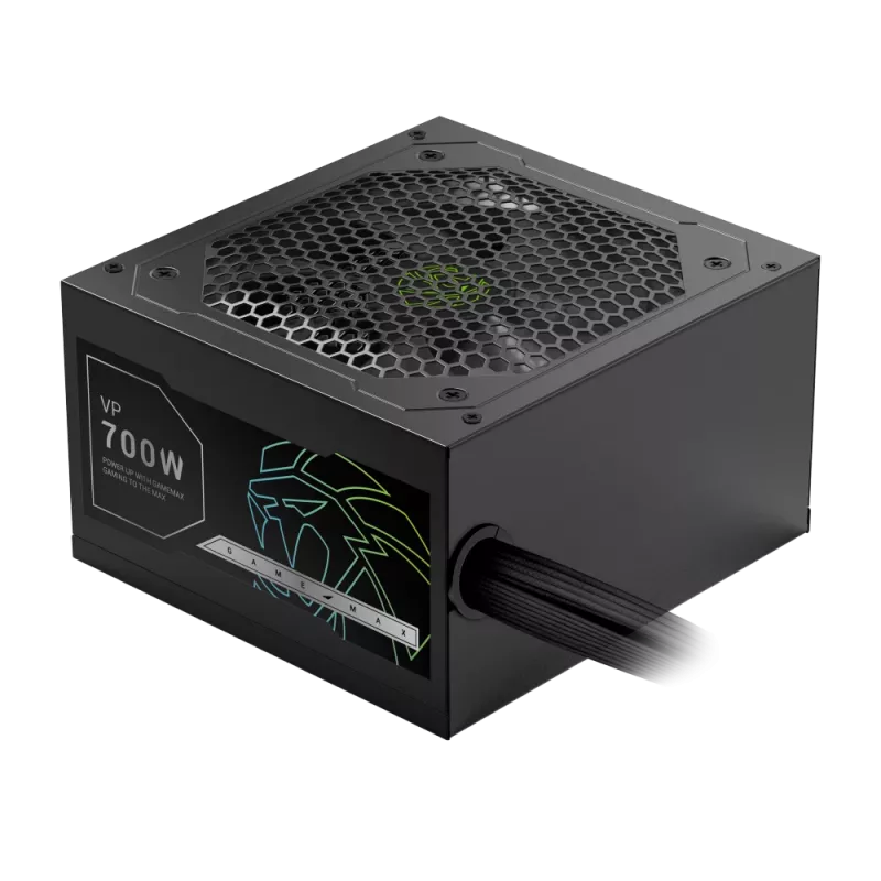 Gamemax VP 700S 700W maitinimo blokas, 80 PLUS Bronze, nestandartinis