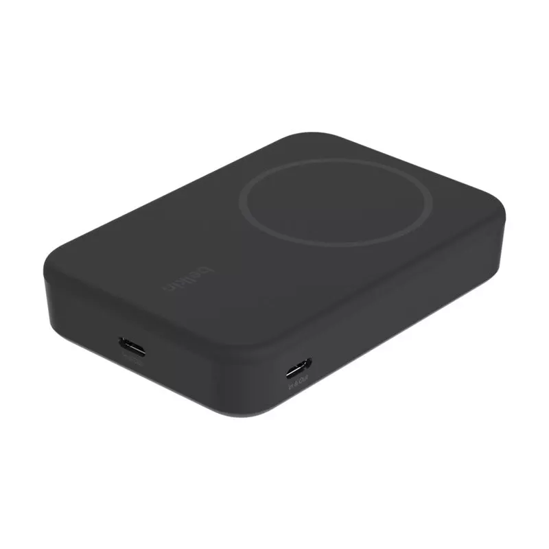 Belkin BoostCharge Pro magnetinė Qi2 išorinė baterija, 10000 mAh, 15 W, juoda