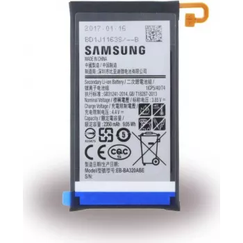 Samsung EB-BA320ABE ličio jonų baterija, skirta Galaxy A3 (2017) A320F, 2350 mAh