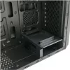 LC Power Classic 7040B - MDT korpusas - ATX - be maitinimo šaltinio - Juoda, šlifuotas aliuminis / Juoda - USB/Garsas