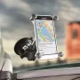 Telefono laikiklis RAM Mounts X-Grip Large su sukimo fiksatoriaus siurbtuku