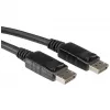 ROLINE DisplayPort kabelis – DisplayPort (M) į DisplayPort (M) – 2 m – juodas (11.04.5762)