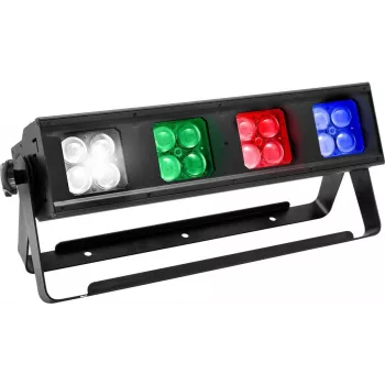 Apšvietimo juosta EUROLITE Zoom4Bar QCL RGBW 4-in-1 — priartinama LED užpildymo juosta su QCL šviesos diodais