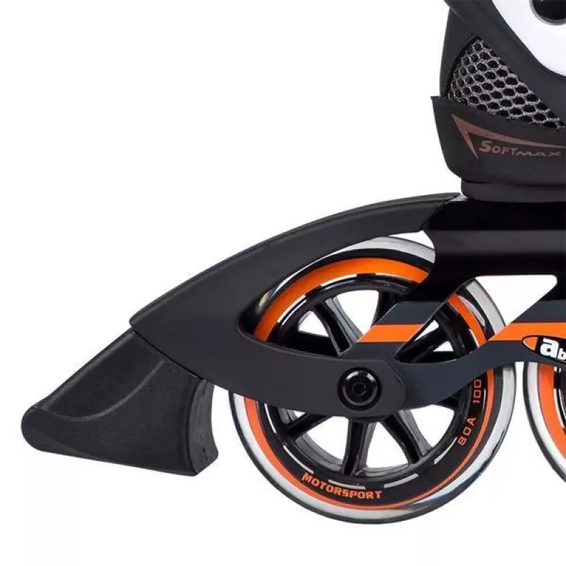 Čiuožkai riedučiai Nils Extreme NA1060S JUODA-ORANŽINĖ DYDIS 40