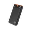 Nešiojamas įkroviklis TRACER EnerGen 20000 mAh, Power Delivery 20W, USB-C įvestis, 2×USB-A išėjimai, 3 įrenginių palaikymas, oranžinė