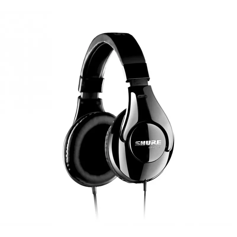 Ausinės Shure SRH240A laidinės, antgalvinės, juodos