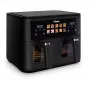 Karšto oro gruzdintuvė Tristar FR-9075 Double 9 L, 2500 W, jutiklinis valdymas, LCD, juoda, 60 °C min