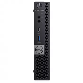 Mini PC tecXL OptiPlex 7070 MP (atnaujintas) — Intel Core i3-9100T, 16 GB DDR4, 256 GB SSD, Windows 10 Pro, MFF