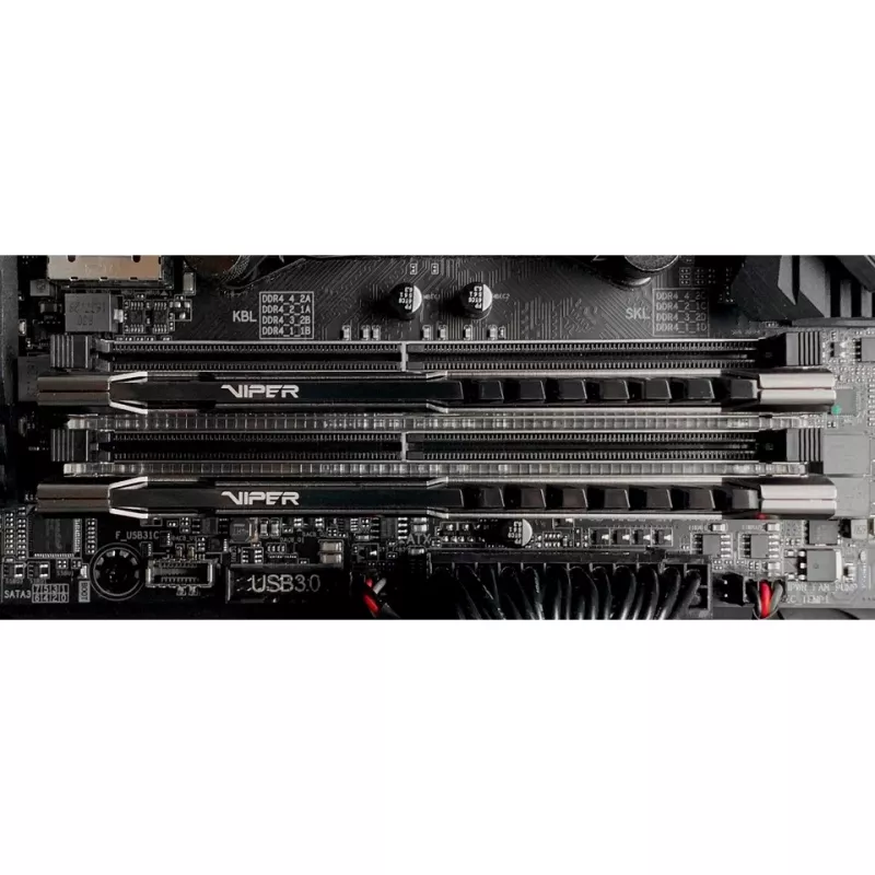 DDR4 64 GB (2x32 GB) 3200 MHz PATRIOT Viper Steel 288 kontaktų DIMM CL16 1.35 V