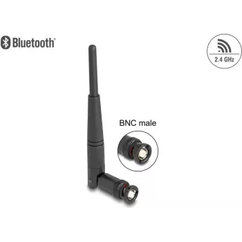 Kryptinė antena DeLOCK 90737 2 dBi BNC 50 Ω 2,4-2,5 GHz