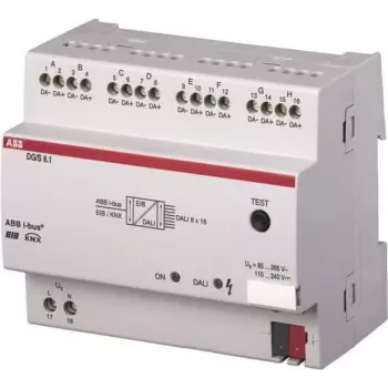 ABB STOTZ-KONTAKT DALI-Gateway DG/S8.1 8 krypčių (2CDG110025R0011)