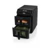 Princess Double Stack Airfryer 182490 | Dvigubas oro gruzdintuvas 11,2 L, 3000 W, juodas