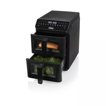 Princess Double Stack Airfryer 182490 | Dvigubas oro gruzdintuvas 11,2 L, 3000 W, juodas