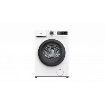 Priekinio pakrovimo skalbimo mašina Midea MF110W70B/W-HR — 7 kg, 1200 aps./min., A, 60×40 cm, LED ekranas, garų funkcija, balta