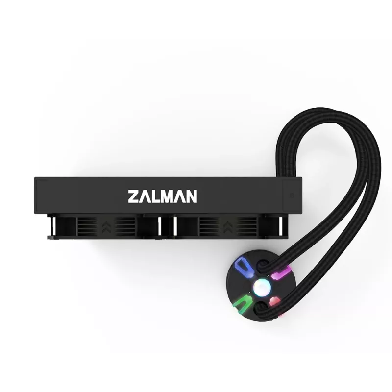 Zalman Reserator5 Z24 ARGB Black CPU skysčio aušintuvas 240 mm radiatorius 2 x 120 mm ventiliatoriai