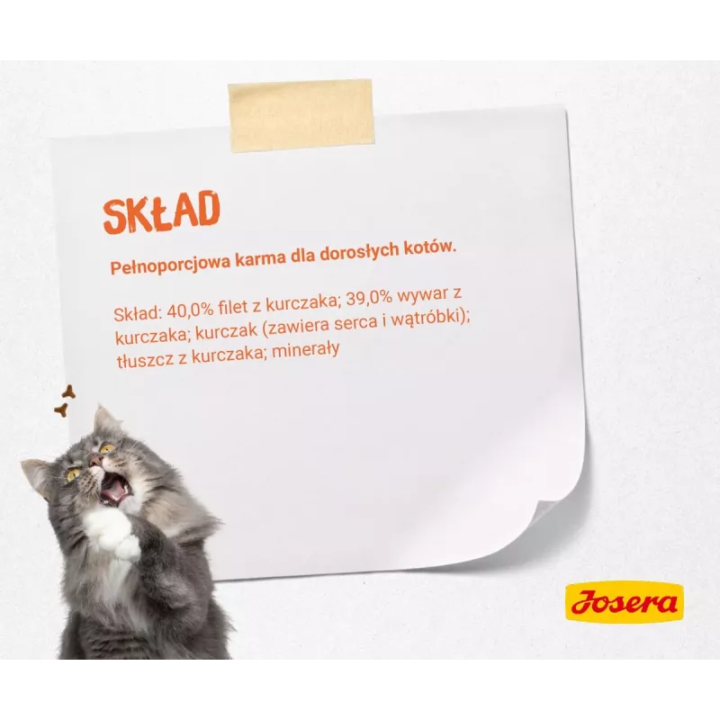 JOSERA Chicken Filet - šlapias kačių ėdalas - 70 g