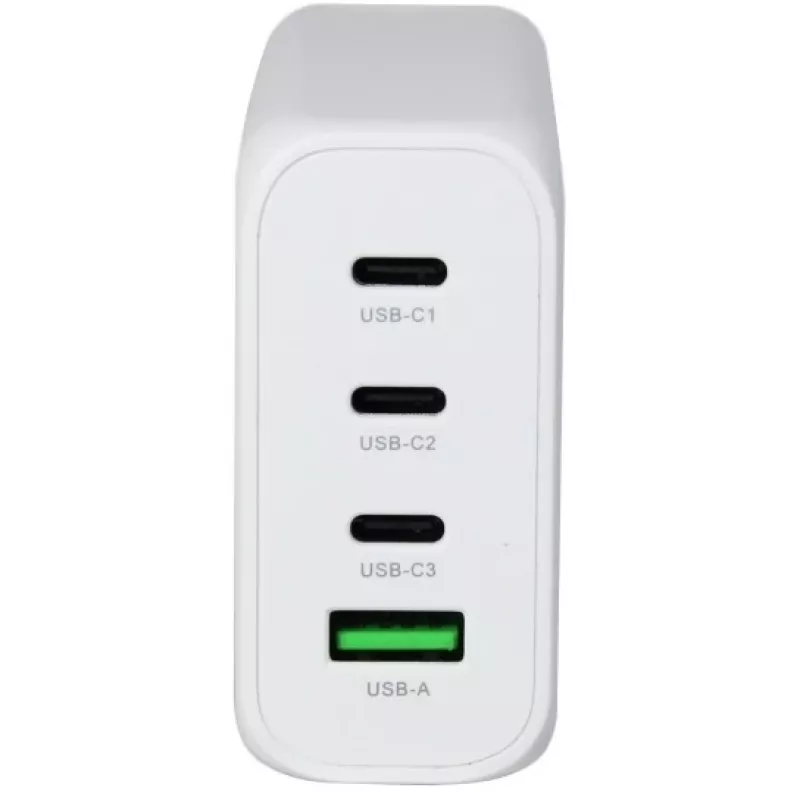 Maitinimo blokas ALLNET PSU-GaNPD-USB-1A3C-130W — 130W, 1× USB-A, 3× USB-C