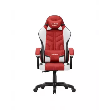 Gaming kėdė Huzaro Force 2.7 Red – lenktyninio stiliaus ergonomiška sėdynė su reguliuojamais porankiais, pakreipimo ir aukščio reguliavimu