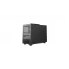 Kompiuterio korpusas DeepCool CH160 PLUS Small Form Factor SFF ATX/mATX, grūdintas stiklas, USB-C, juodas