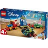 LEGO Disney Toy Story šventinis traukinys ir RC automobilis 43264 – 206 dalių, 4 minifigūrėlės, nuo 4 metų