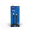 Savio CL-129 USB kabelis 2 m USB 2.0 USB A USB C juodas