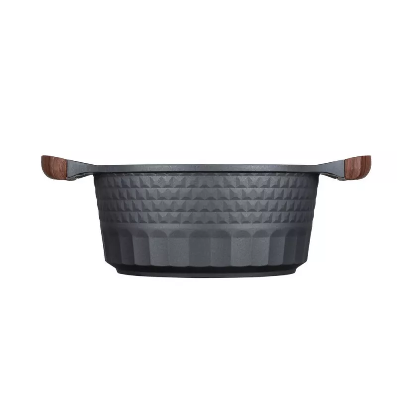 Virtuvės indas Resto Kitchenware Capella 2,6 L apvalus juodas medinis