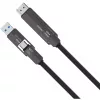 USB4 HDMI kabelis 4smarts ComboCord 240W 1,5 m – USB4 į HDMI, 240W galios tiekimas, 1,5 m ilgio