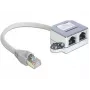 Sujungimo kabelis DeLOCK 65441 RJ-45 0,15 m Pilka
