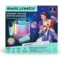 Nešiojama mini karaokė Canal Toys INF044 su Bluetooth, baterijomis maitinamas garsiakalbis ir mikrofonas