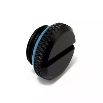 XSPC Plug V2 G1/4 colio Ag - 10 vnt., juodas matinis