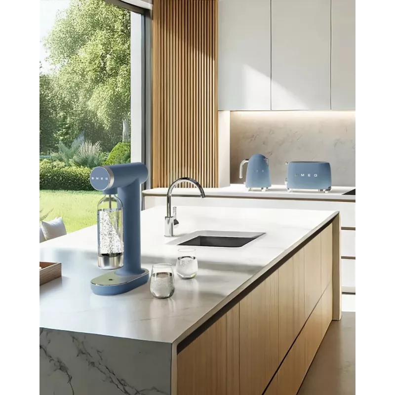 Smeg TSF01SBMEU skrudintuvas 6 režimai 2 griežinėliai 950 W Mėlynas