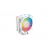 Deepcool AG400 White ARGB V2 procesoriaus aušintuvas - 31,6 dB - AMD Socket AM4 (Ryzen) (R-AG400-WHAMMN-GJD)