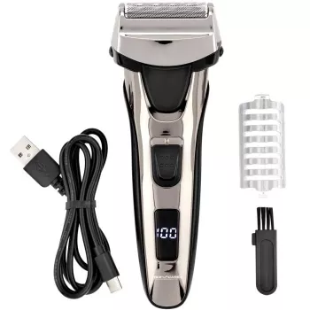ProfiCare PC-HR 3140 folijos skustuvas su trimeriu juodas, chromuotas