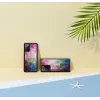 Apsauginis dėklas iKins Samsung Galaxy Note 20 Ultra – vandens gėlių raštas, juodas