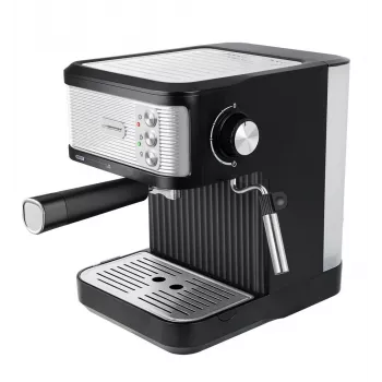 Espreso kavos aparatas ESPERANZA EKC011 — 1,8 L vandens talpa, 850 W, 20 bar, jutiklinis valdymas, pieno putotojas