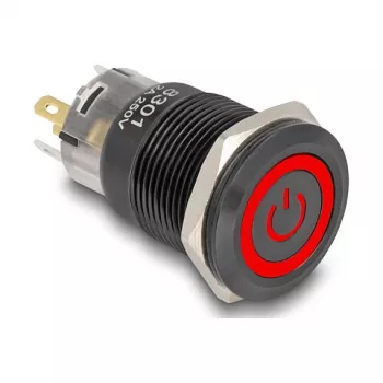 Jungiklis DELOCK 22023 19 mm 12 V su 5 litavimo kontaktais