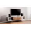 Lentyniniai garsiakalbiai Teac BS-60BK LED Juodi – Bluetooth, 2×90 W, RCA, USB, optinis, basrefleksinis, nuotolinio valdymo pultas