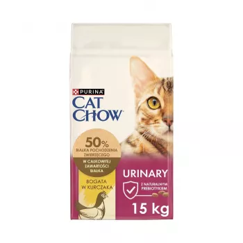Purina Cat Chow Special Care Urinary Tract Health kačių sausas ėdalas 15 kg Suaugusios Vištiena
