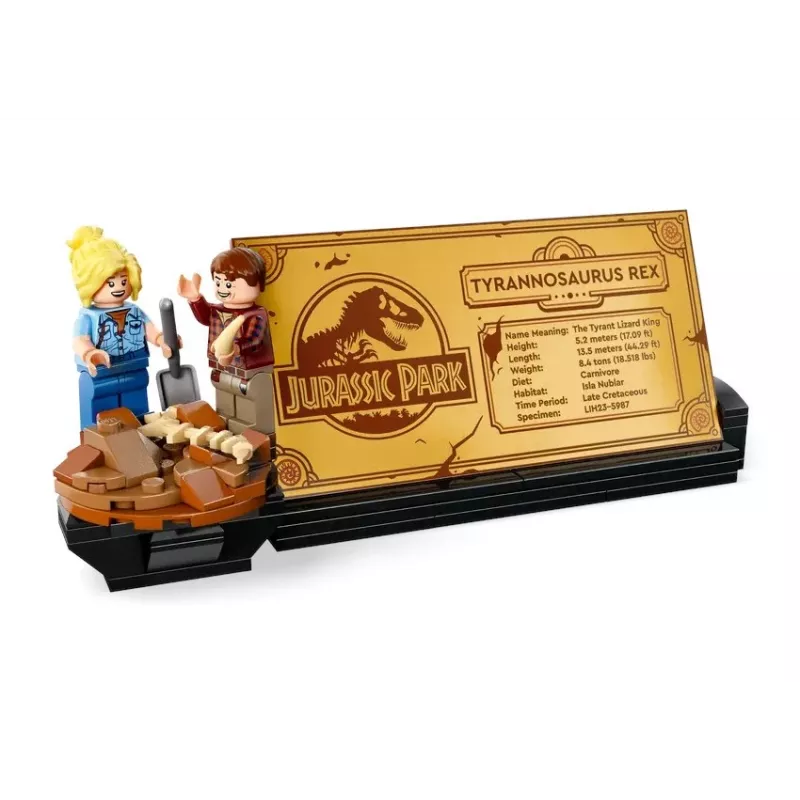 LEGO Dinozaurų skeletai T. rex 76968 konstravimo rinkinys – pastatomas T. rex griaučio modelis