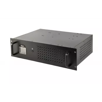 Gembird 19 inch 3.4U 1500VA UPS, 4x IEC 230V išėjimai, IEC14 įėjimas, RJ11, USB, LCD, Line-Interactive 1.5 kVA / 900 W