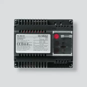Siedle NG 402-03 juoda – vaizdo durų stotelė