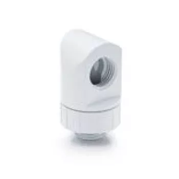 BitsPower Artemis 90° rotacinė jungtis – arktinė balta (BPM-AT90R-WH)
