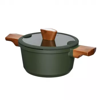 Puošnusis puodas RESTO 93701 – 20 cm skersmuo, 2,6 L talpa, skirtas viryklei