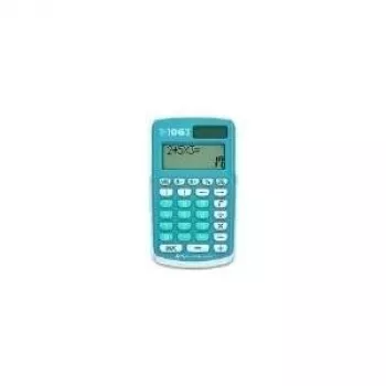 Skaičiuotuvas kišeninis Texas Instruments TI-106 II mėlynas